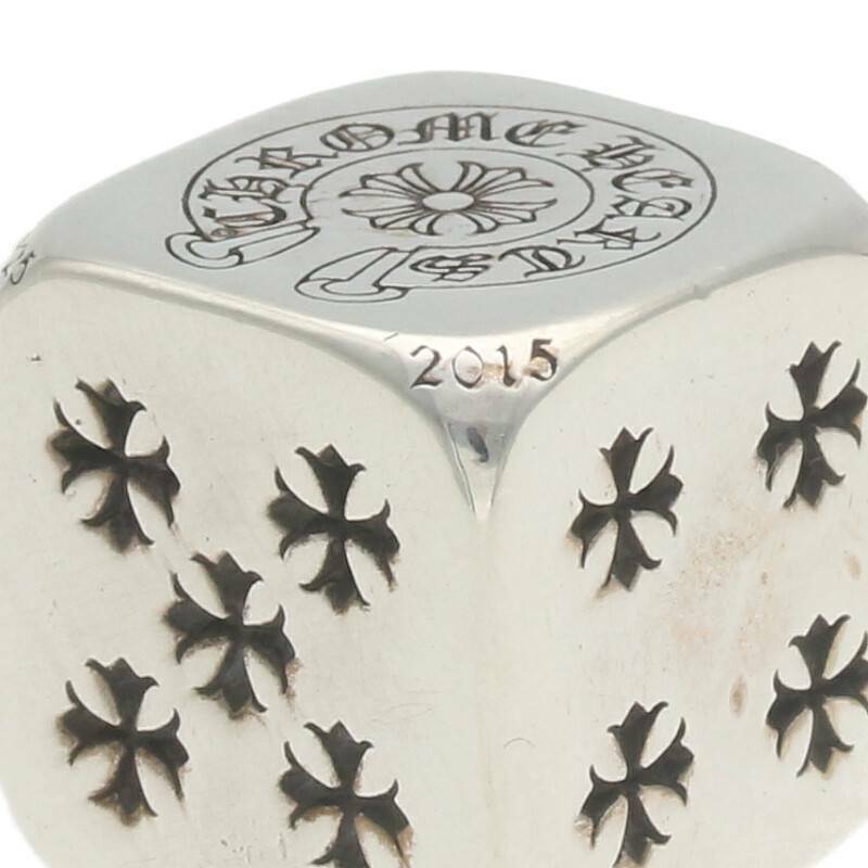 Chrome Hearts Sterling Silver Logo Dice QZH0N42OVB000