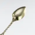 19th Century Imperial Russian Faberge Silver-Gilt 12 Coffee Spoons, circa 1890