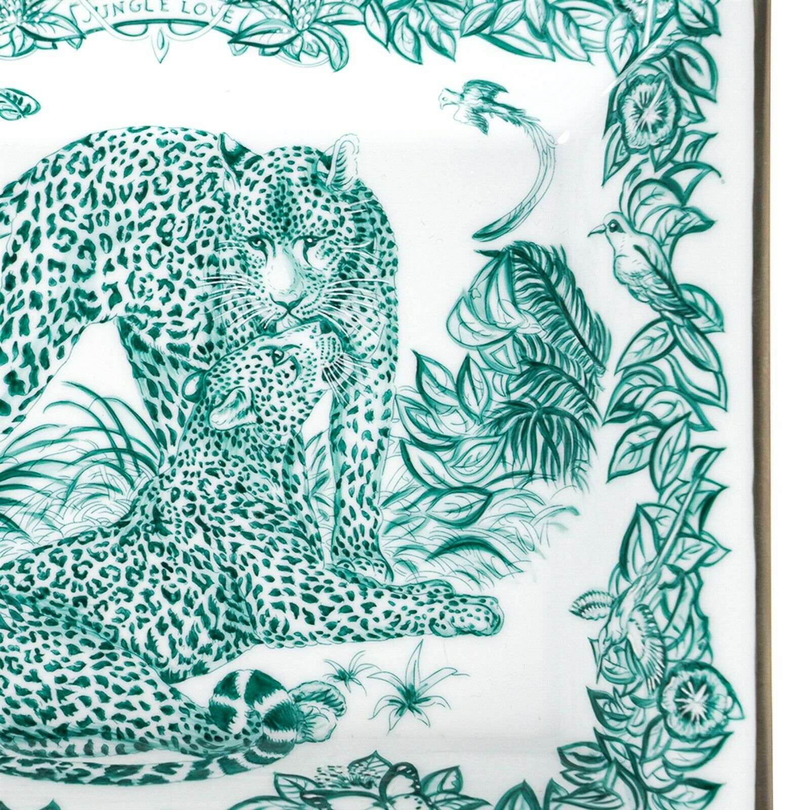 Hermes Ashtray Jungle Love Emeraude (Emerald)